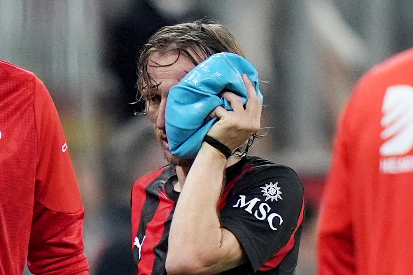 Milan, infortunio Modric