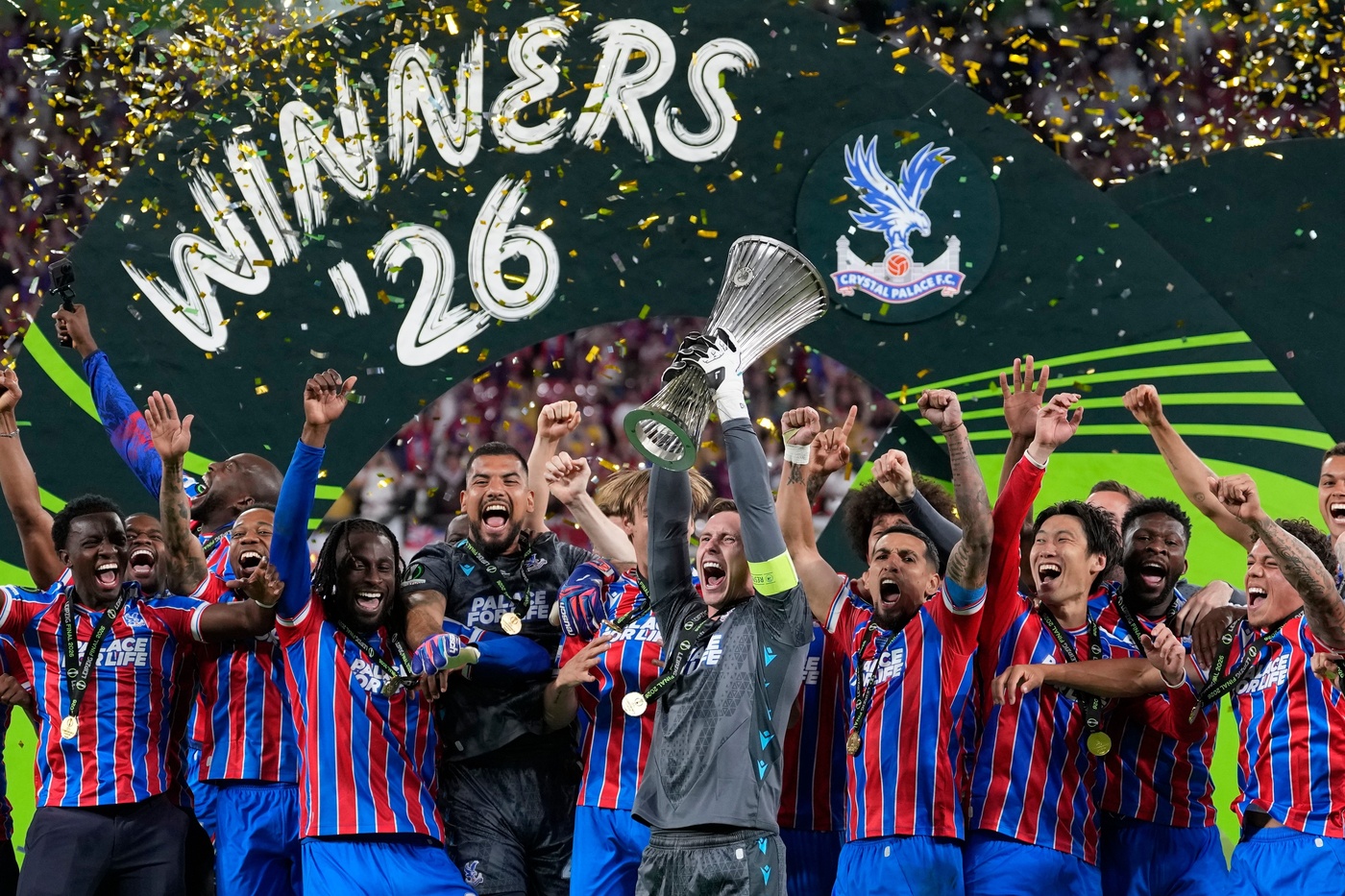 Conference League, Crystal Palace campione: battuto il Rayo Vallecano 1-0 a Lipsia
