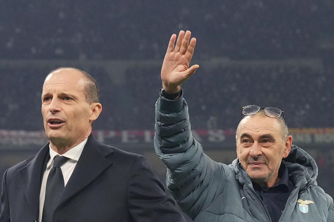 Milan e Lazio, cambi in panchina